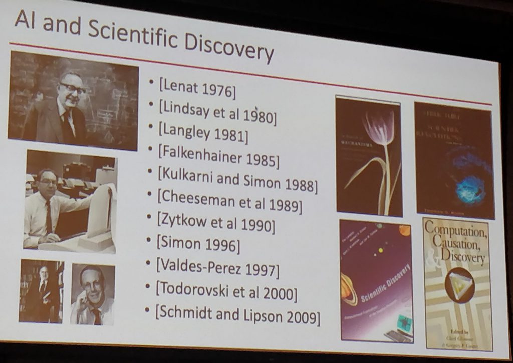 Useful references. I like the one with the solar system in the cover, "Scientific Discovery: Computational Explorations of the Creative Processes".