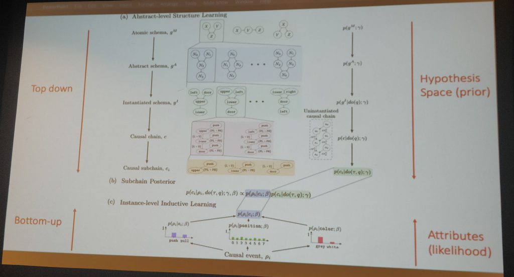 From abstract causal structures to concrete learning from observation.