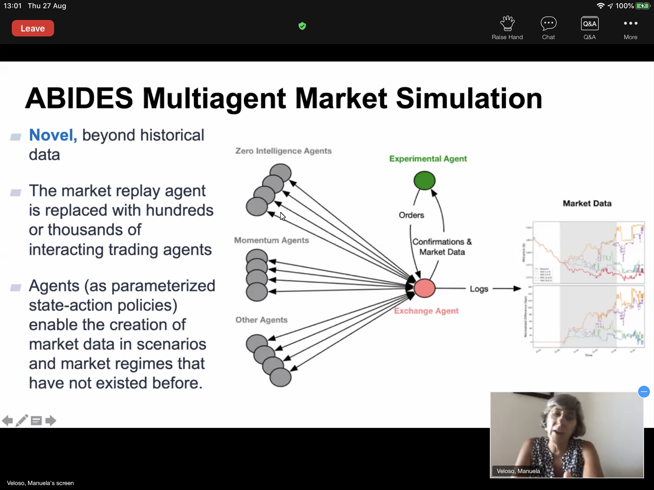 I was so glad to see that synthetic time series generation is being studied in a practical setting. The fact that they are using multi-agent simulation to this end is a nice bonus.